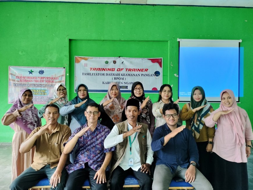 Membangun Kader Keamanan Pangan yang Aman, Sehat, dan Halal di Kabupaten Ngawi