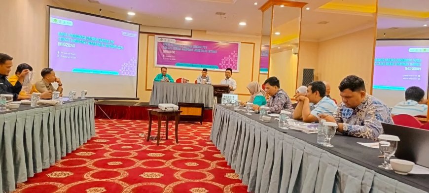 Halal Center Cendekia Muslim Mengikuti Kegiatan Rapat Koordinasi di Hermes Palace Hotel Aceh