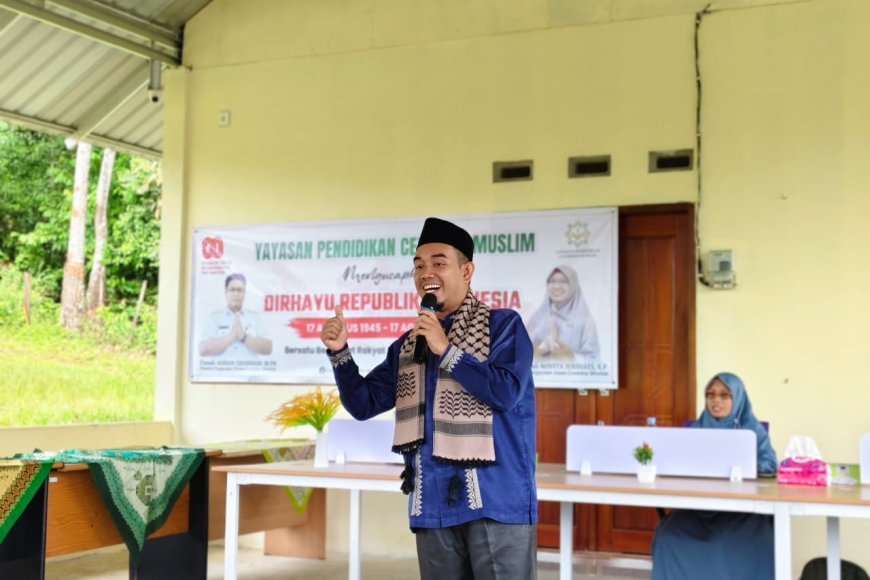 Khidmat dan Penuh Makna, Perguruan Islam Cendekia Muslim Peringati Maulid Nabi Muhammad SAW 1447 H