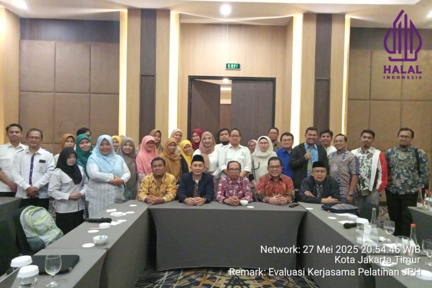 LPK Cendekia Muslim Hadiri Evaluasi Kerja Sama Pelatihan Jaminan Produk Halal di Jakarta
