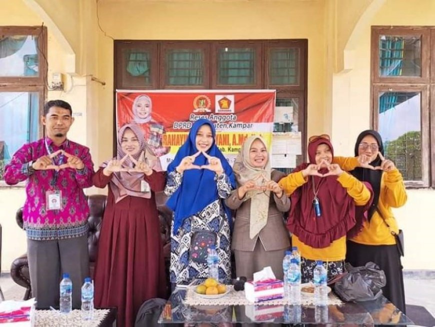 Komisi III DPRD Kab. Kampar Melakukan Reses Bersama P3H HCCM Riau di Kantor Desa Air Terbit Kampar