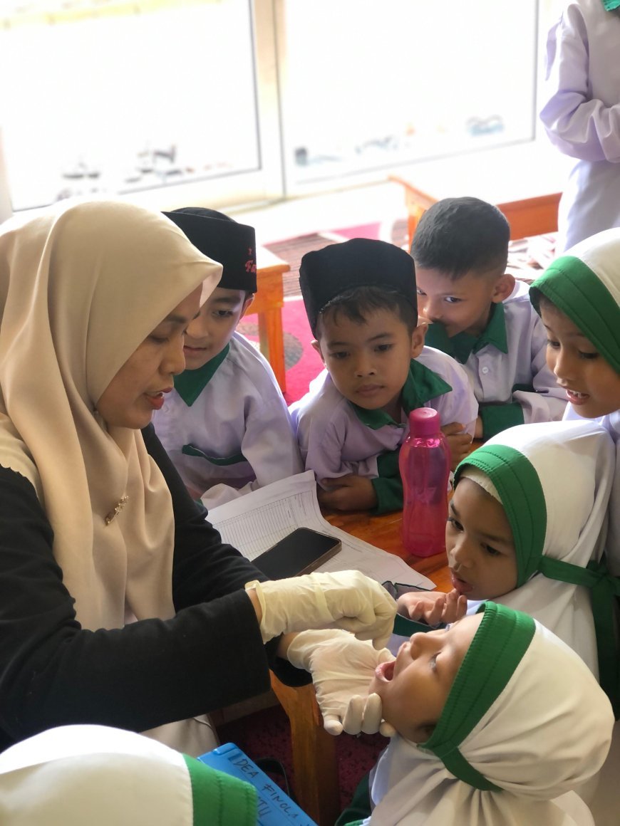 Puskesmas Sijunjung Laksanakan PIN Polio di SD dan TK Akhlak Cendekia Muslim, Jumat 23 Agustus 2024