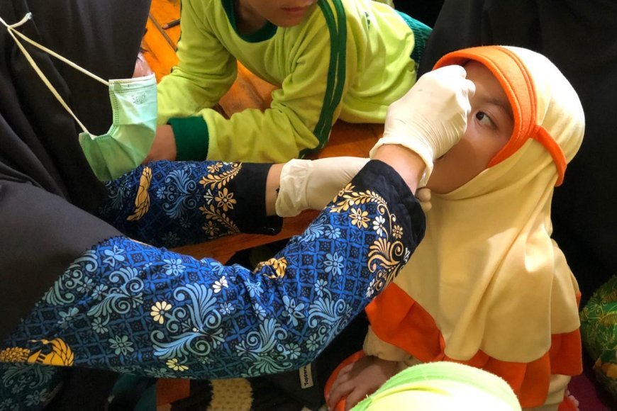 Puskesmas Sijunjung Laksanakan Vaksinasi Polio Kedua untuk Anak di SD dan TK Akhlak Cendekia Muslim