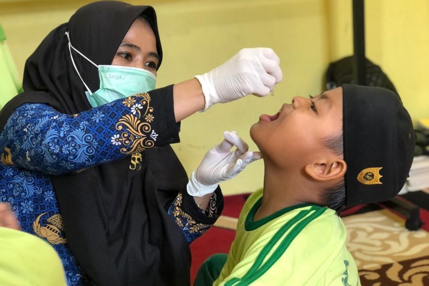 Puskesmas Sijunjung Laksanakan Vaksinasi Polio Kedua untuk Anak di SD dan TK Akhlak Cendekia Muslim