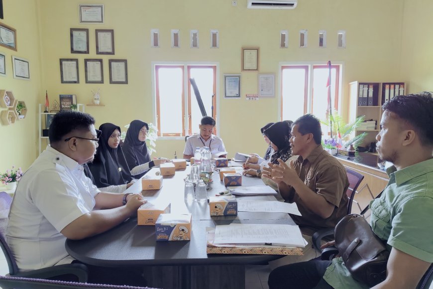 Dukung Pendidikan Berkualitas, Disdikbud Kabupaten  Sijunjung Lakukan Visitasi ke  LKP dan TK Akhlak Cendekia Muslim