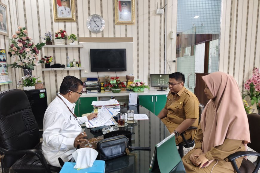 Koordinasi Kegiatan AKSI Cendekia dengan Dinas Pendidikan dan Kebudayaan serta Kementerian Agama Kabupaten Sijunjung