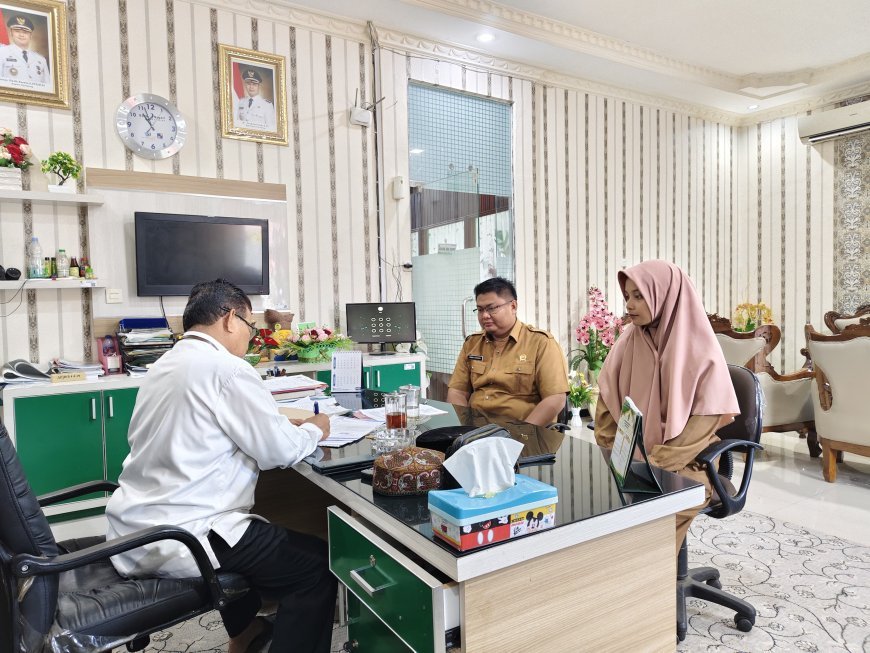 Koordinasi Kegiatan AKSI Cendekia dengan Dinas Pendidikan dan Kebudayaan serta Kementerian Agama Kabupaten Sijunjung