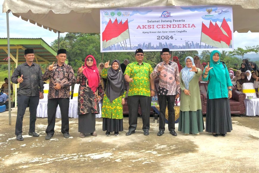Pembukaan AKSI CENDEKIA 2024 , Lomba Pendidikan untuk Tingkat TK/RA dan SD/MI Se-Kabupaten Sijunjung