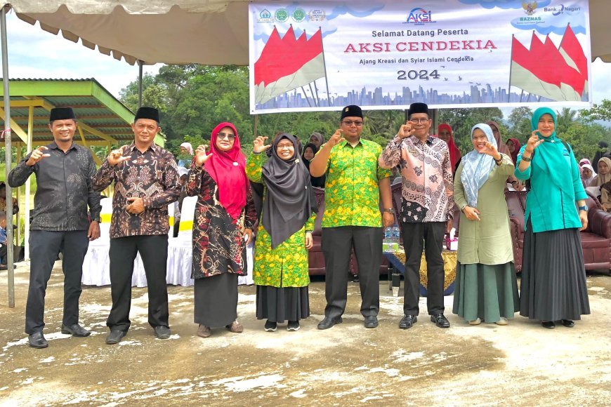 Pembukaan AKSI CENDEKIA 2024 , Lomba Pendidikan untuk Tingkat TK/RA dan SD/MI Se-Kabupaten Sijunjung