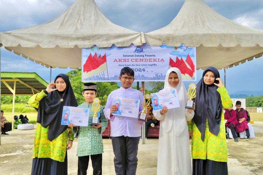 Keceriaan dan Prestasi Menghiasi AKSI CENDEKIA 2024 di Sijunjung: Para Juara di Setiap Lomba
