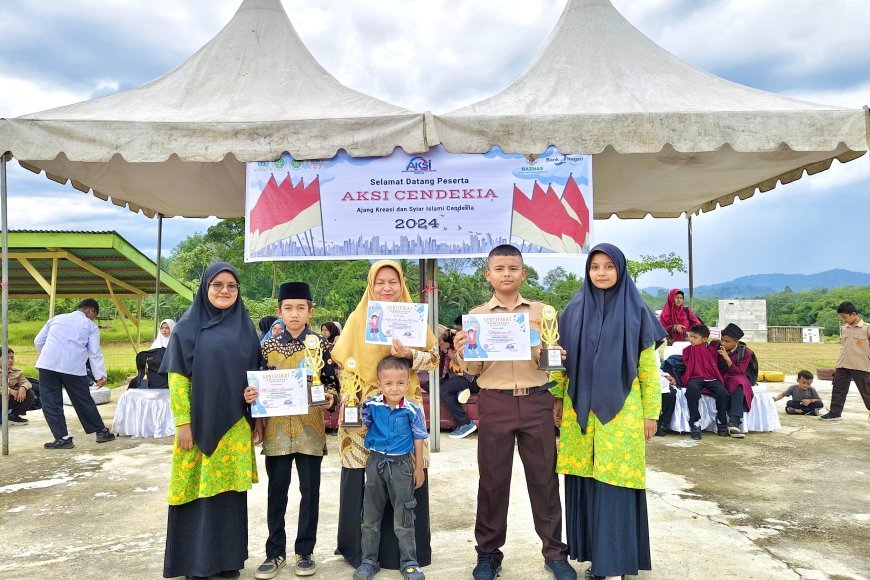 Keceriaan dan Prestasi Menghiasi AKSI CENDEKIA 2024 di Sijunjung: Para Juara di Setiap Lomba