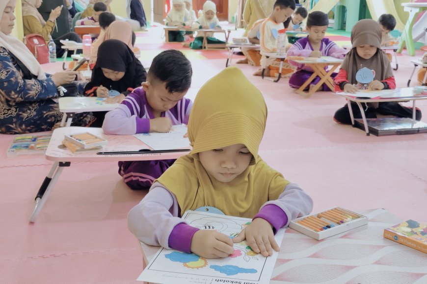 Aksi Cendekia 2024: Lomba Tingkat TK/RA dan SD/MI Se-Kabupaten Sijunjung Berlangsung Meriah