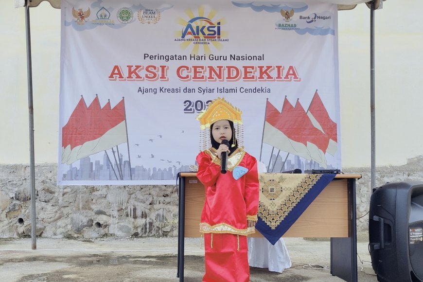Aksi Cendekia 2024: Lomba Tingkat TK/RA dan SD/MI Se-Kabupaten Sijunjung Berlangsung Meriah