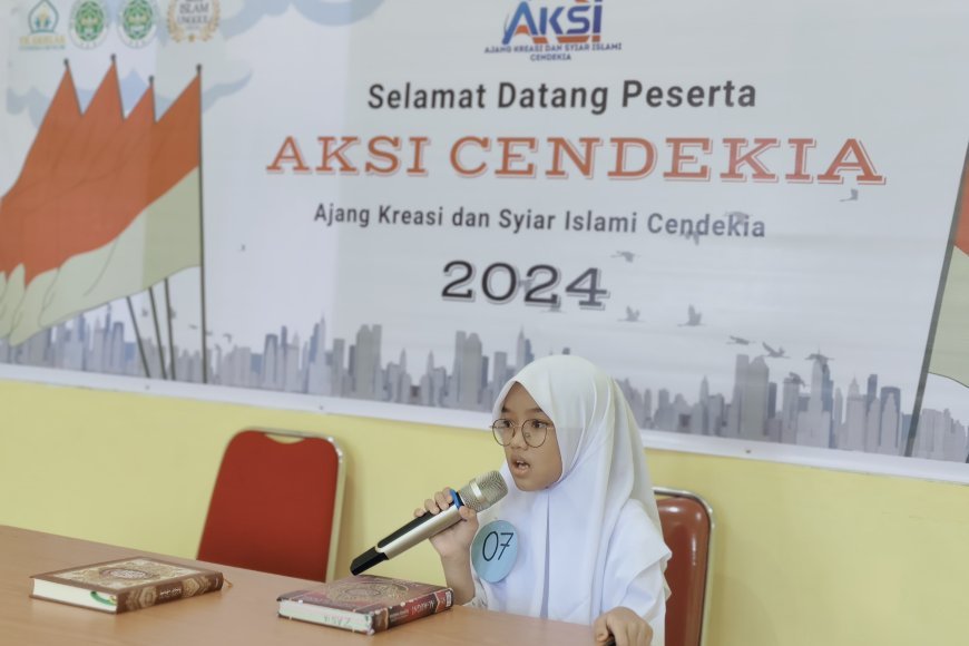Aksi Cendekia 2024: Lomba Tingkat TK/RA dan SD/MI Se-Kabupaten Sijunjung Berlangsung Meriah