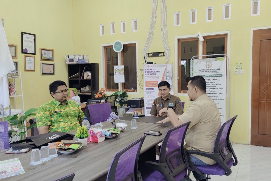 Kunjungan Silaturahmi BSI Solok ke Perguruan Islam Cendekia Muslim