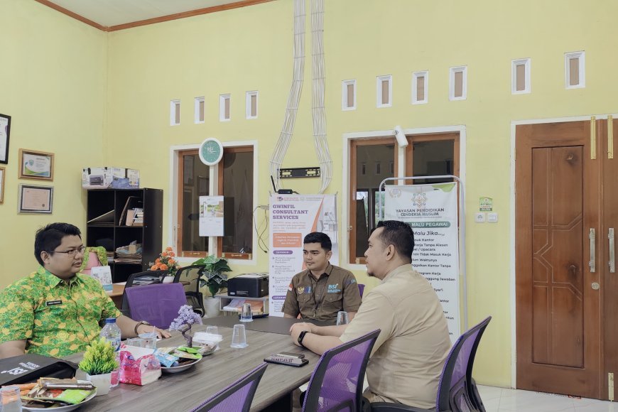 Kunjungan Silaturahmi BSI Solok ke Perguruan Islam Cendekia Muslim