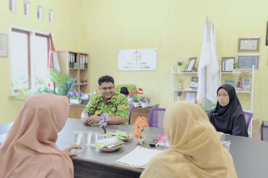 Penandatanganan MoU antara Perguruan Islam Cendekia Muslim dan MTs Negeri 3 Sijunjung 