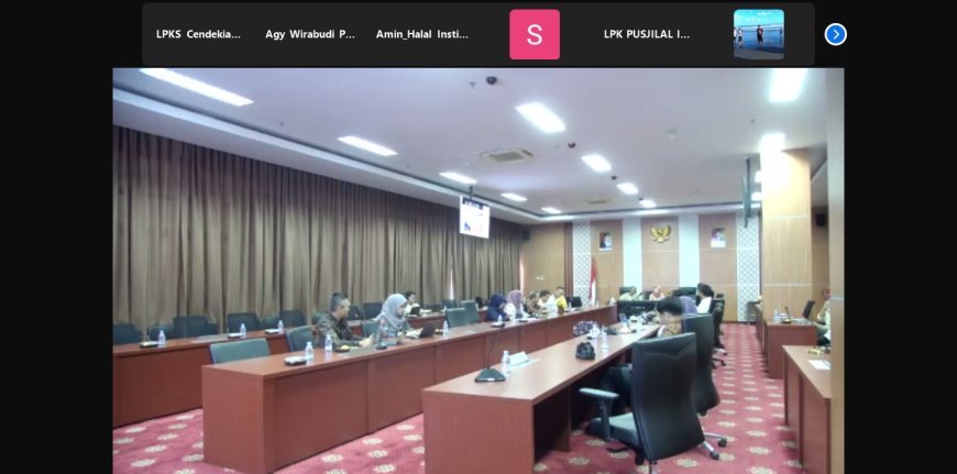 LPKS Cendekia Muslim Hadiri Undangan BPJPH Bahas Adendum Perjanjian Kerjasama Pelatihan Jaminan Produk Halal