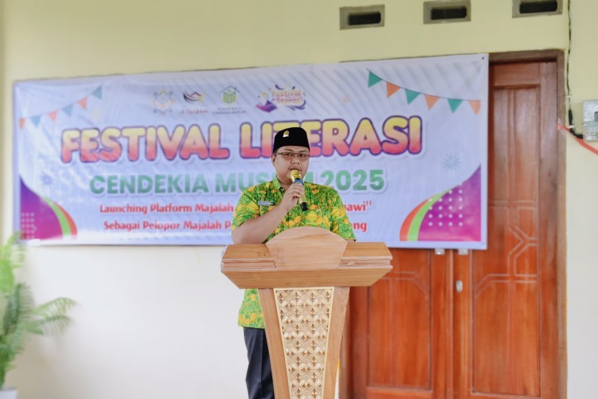 Pembukaan Secara Resmi Kegiatan Festival Literasi Cendekia Muslim 2025 di Kabupaten Sijunjung.