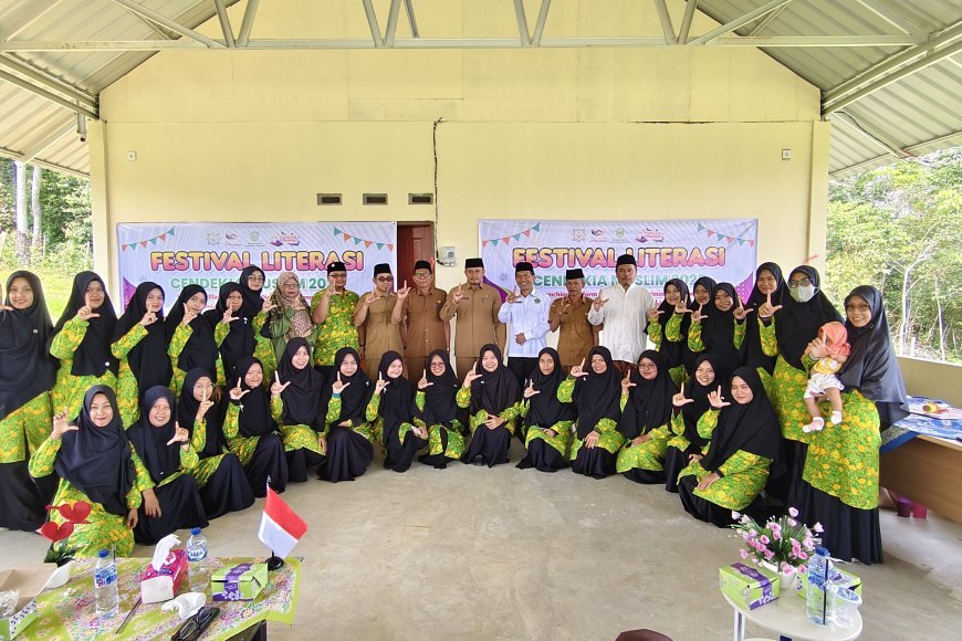 Pembukaan Secara Resmi Kegiatan Festival Literasi Cendekia Muslim 2025 di Kabupaten Sijunjung.