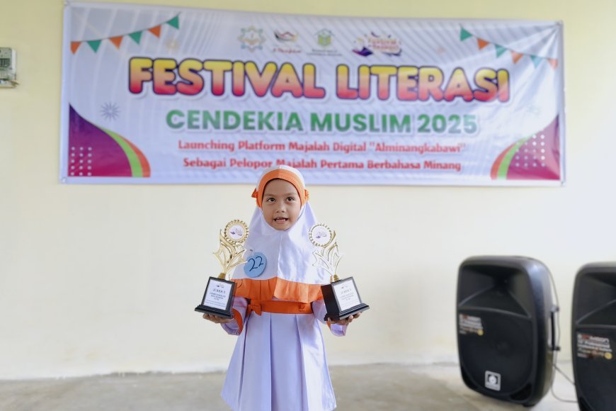 Festival Literasi Cendekia Muslim : Selamat Para Juara Lomba Mewarnai, Doa Haian dan Hafalan Surah Pendek Tingkat TK/RA Se- Kabupaten Sijunjung