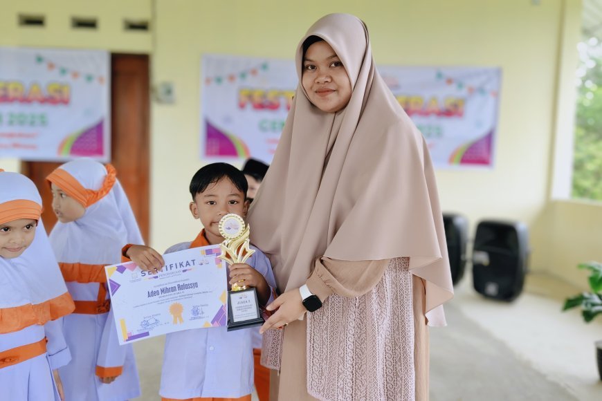 Festival Literasi Cendekia Muslim : Selamat Para Juara Lomba Mewarnai, Doa Haian dan Hafalan Surah Pendek Tingkat TK/RA Se- Kabupaten Sijunjung