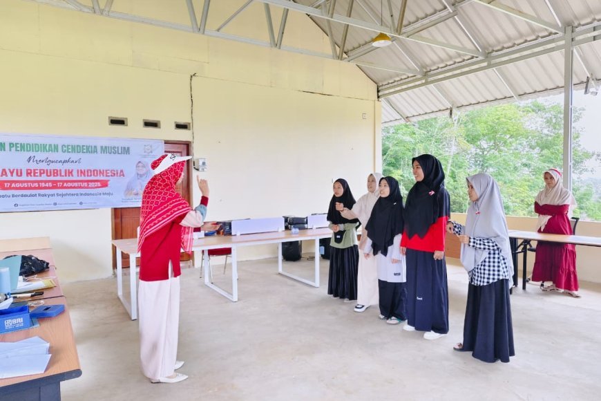 Semarak HUT RI ke-80, Perguruan Islam Cendekia Muslim Gelar Aneka Lomba