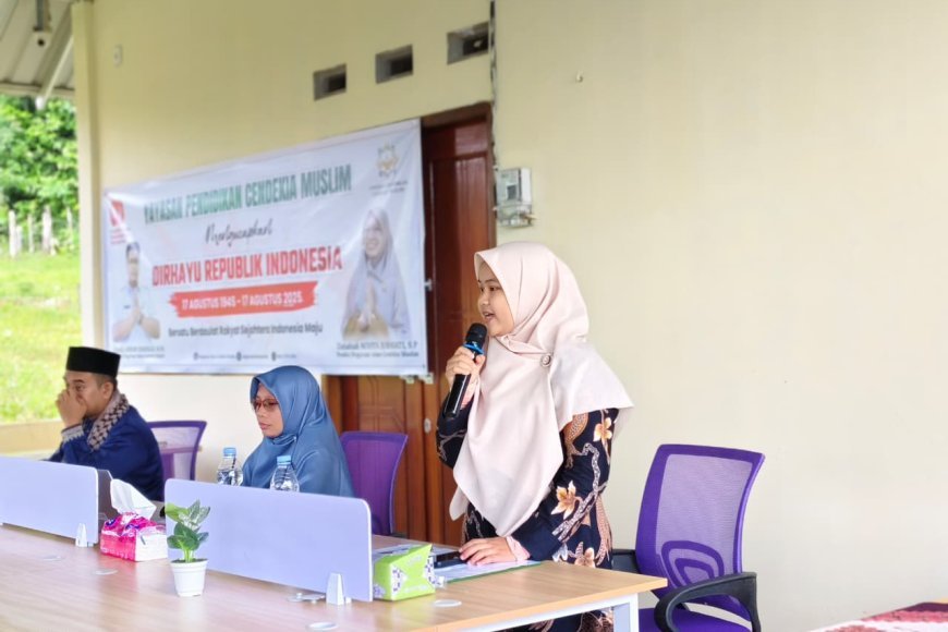 Perguruan Islam Cendekia Muslim Gelar Peringatan Maulid Nabi Muhammad SAW 1447 H