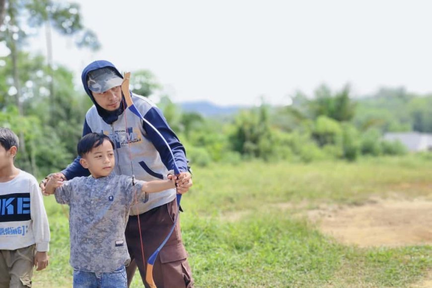 Kegiatan Panahan di Yayasan Pendidikan Cendekia Islam Berlangsung Aktif dan Edukatif