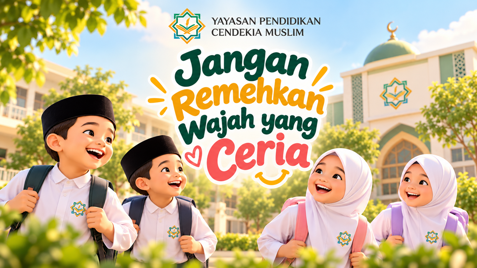 Jangan Remehkan Wajah yang Ceria, Ada Banyak Cerita di Balik Tumbuhnya Santri Sekolah Akhlak Cendekia Muslim