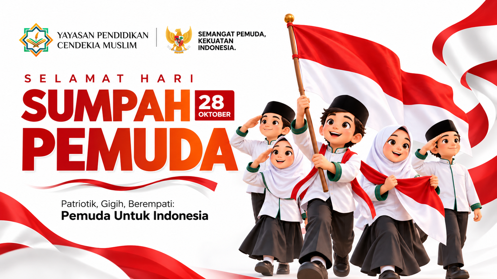 Hari Sumpah Pemuda, Menguatkan Persatuan dengan Iman, Ilmu, dan Akhlak