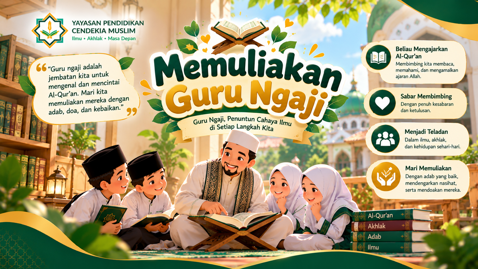 Memuliakan Guru Ngaji, Menghargai Jejak Ilmu dan Cahaya Al-Qur’an