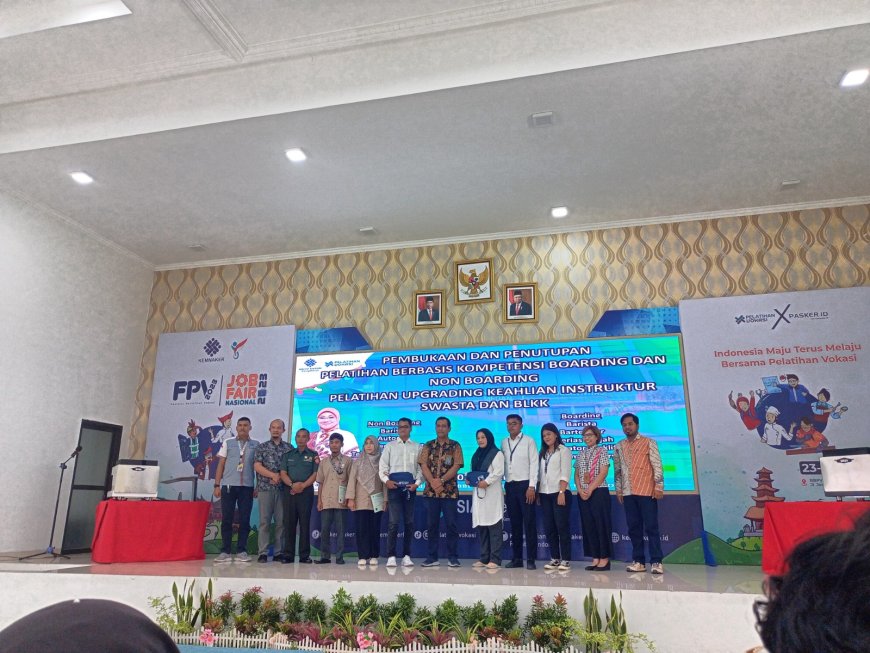 LPKS Cendekia Muslim Hadiri Undangan Upgrading Keahlian Instruktur Swasta di BBPVP Medan