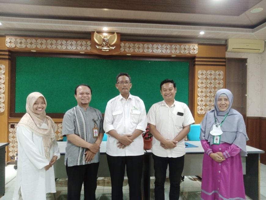 Konsultasi dan koordinasi Perwakilan Halal Center Cendekia Muslim bersama Satgas Halal Provinsi DI Yogyakarta.