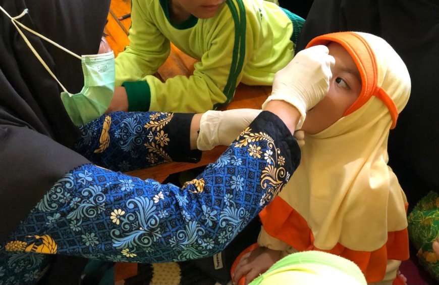 Puskesmas Sijunjung Laksanakan Vaksinasi Polio Kedua untuk Anak di SD dan TK Akhlak Cendekia Muslim