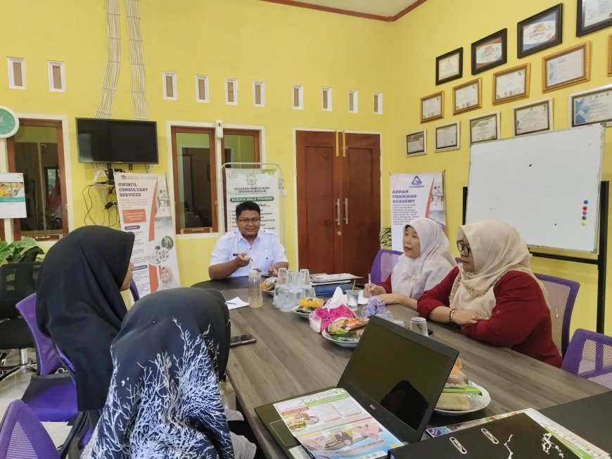 Dinas Pendidikan dan Kebudayaan Kabupaten Sijunjung Lakukan Verifikasi Lapangan di SD Akhlak Cendekia Muslim