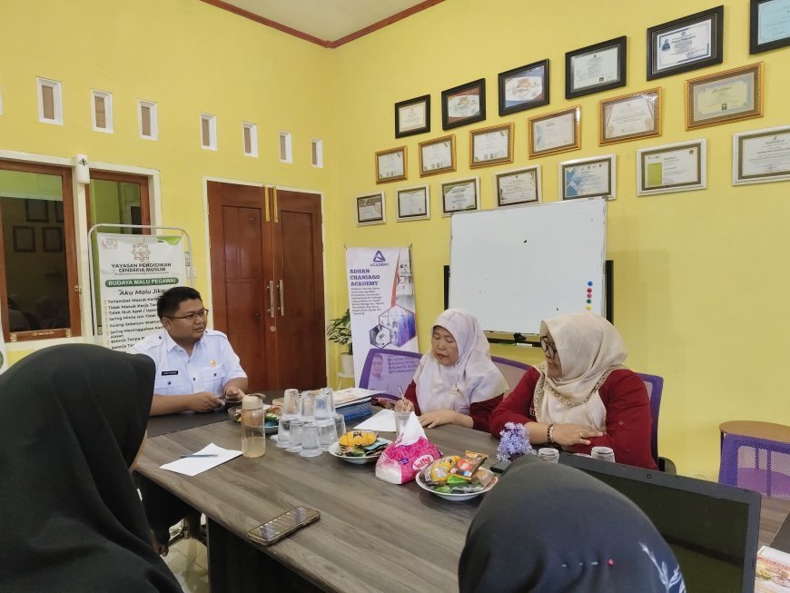 Dinas Pendidikan dan Kebudayaan Kabupaten Sijunjung Lakukan Verifikasi Lapangan di SD Akhlak Cendekia Muslim