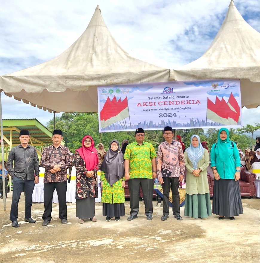 Pembukaan AKSI CENDEKIA 2024 , Lomba Pendidikan untuk Tingkat TK/RA dan SD/MI Se-Kabupaten Sijunjung