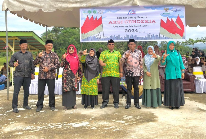 Pembukaan AKSI CENDEKIA 2024 , Lomba Pendidikan untuk Tingkat TK/RA dan SD/MI Se-Kabupaten Sijunjung