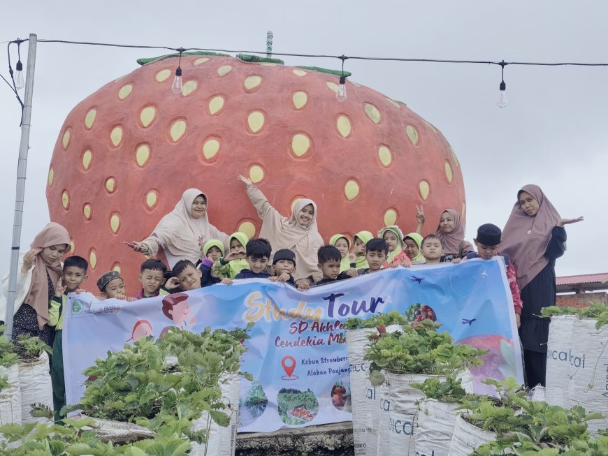 Kegiatan Studytour SD Akhlak Cendekia Muslim ke Alahan Panjang, Kabupaten Solok: Pengalaman Seru di Alam yang Indah