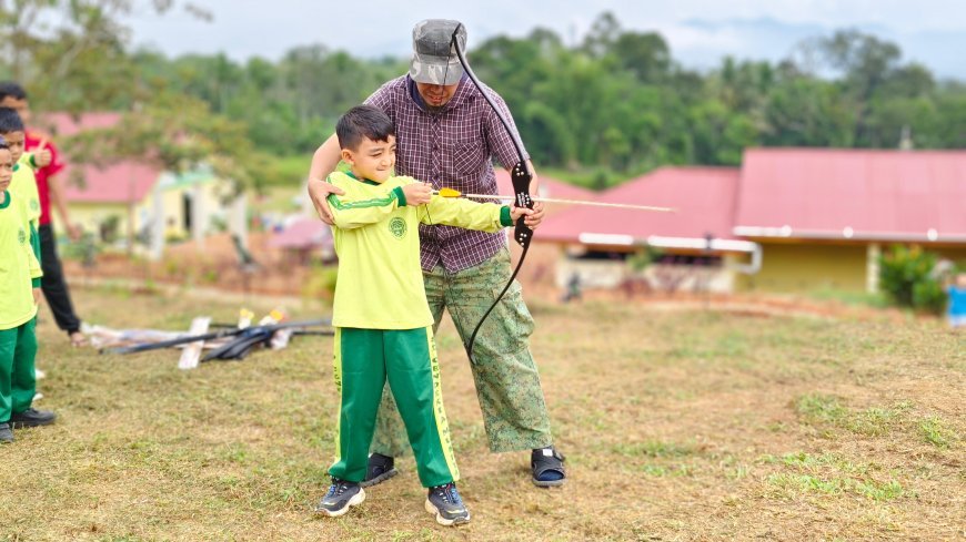 Kelas Memanah Ekstrakurikuler di Sekolah Akhlak Cendekia Muslim, Menghidupkan Ajaran Nabi Muhammad SAW