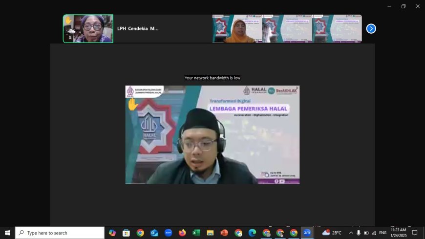 Menjadi Bagian dari Perubahan: LPH Cendekia Muslim Hadiri Webinar BPJPH untuk Layanan Pendirian Lembaga Halal