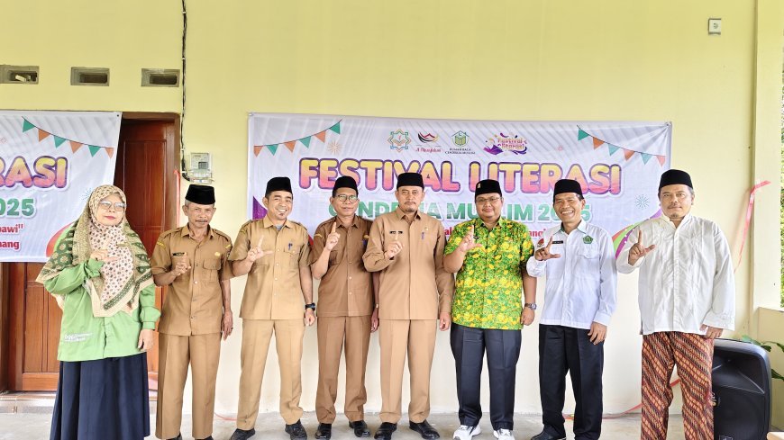 Pembukaan Secara Resmi Kegiatan Festival Literasi Cendekia Muslim 2025 di Kabupaten Sijunjung.