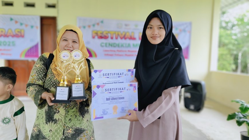 Festival Literasi Cendekia Muslim : Selamat Para Juara Lomba Mewarnai, Doa Haian dan Hafalan Surah Pendek Tingkat TK/RA Se- Kabupaten Sijunjung