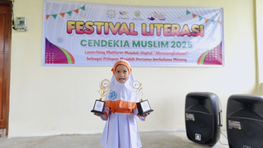 Festival Literasi Cendekia Muslim : Selamat Para Juara Lomba Mewarnai, Doa Haian dan Hafalan Surah Pendek Tingkat TK/RA Se- Kabupaten Sijunjung