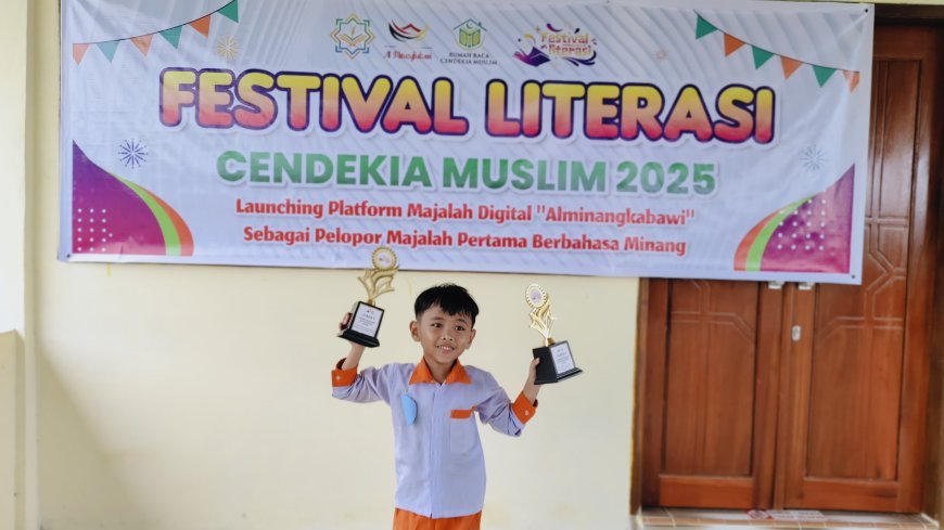 Festival Literasi Cendekia Muslim : Selamat Para Juara Lomba Mewarnai, Doa Haian dan Hafalan Surah Pendek Tingkat TK/RA Se- Kabupaten Sijunjung