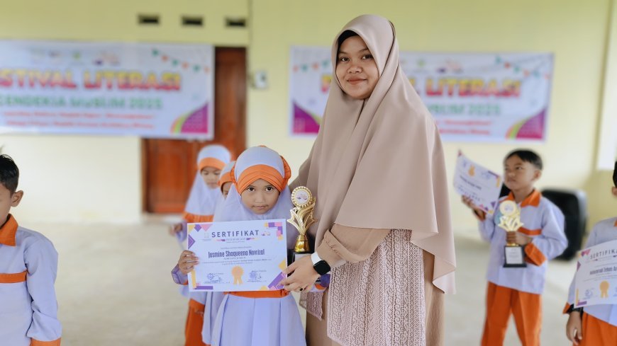 Festival Literasi Cendekia Muslim : Selamat Para Juara Lomba Mewarnai, Doa Haian dan Hafalan Surah Pendek Tingkat TK/RA Se- Kabupaten Sijunjung