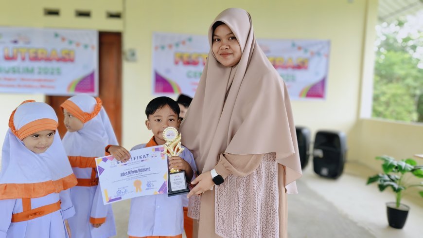 Festival Literasi Cendekia Muslim : Selamat Para Juara Lomba Mewarnai, Doa Haian dan Hafalan Surah Pendek Tingkat TK/RA Se- Kabupaten Sijunjung